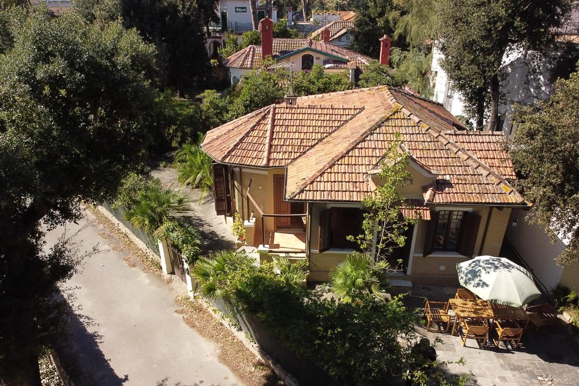 Exclusive Charming Villa - Free Parking 400 Mq Garden - Rome Airport - Roseto Villa Dream Fregenae Εξωτερικό φωτογραφία