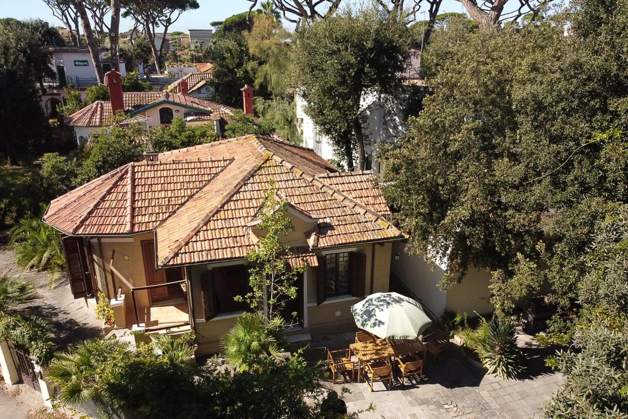 Exclusive Charming Villa - Free Parking 400 Mq Garden - Rome Airport - Roseto Villa Dream Fregenae Εξωτερικό φωτογραφία